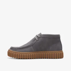 Torhill Kid Grey Suede