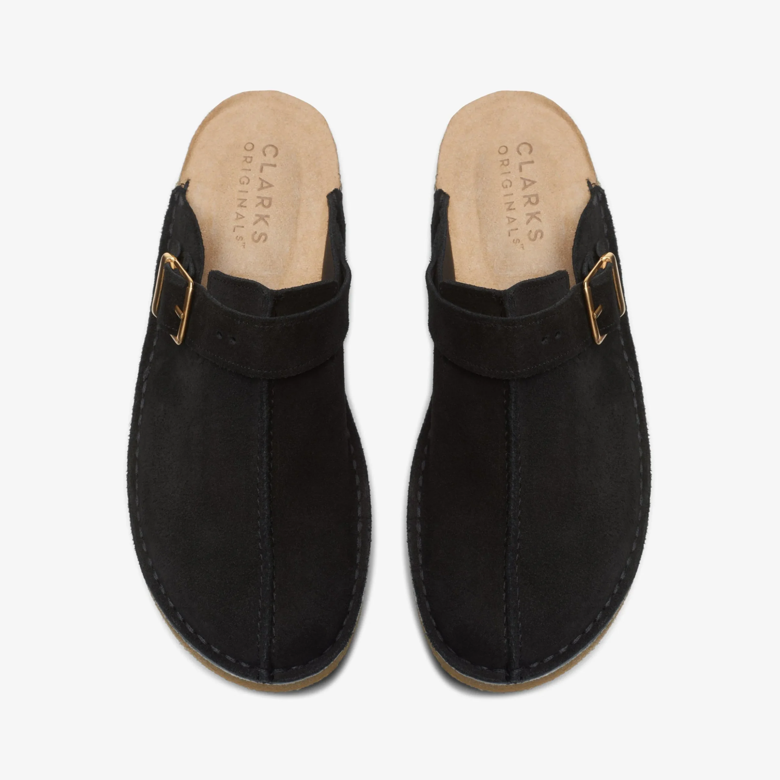 Trek Mule Black Suede