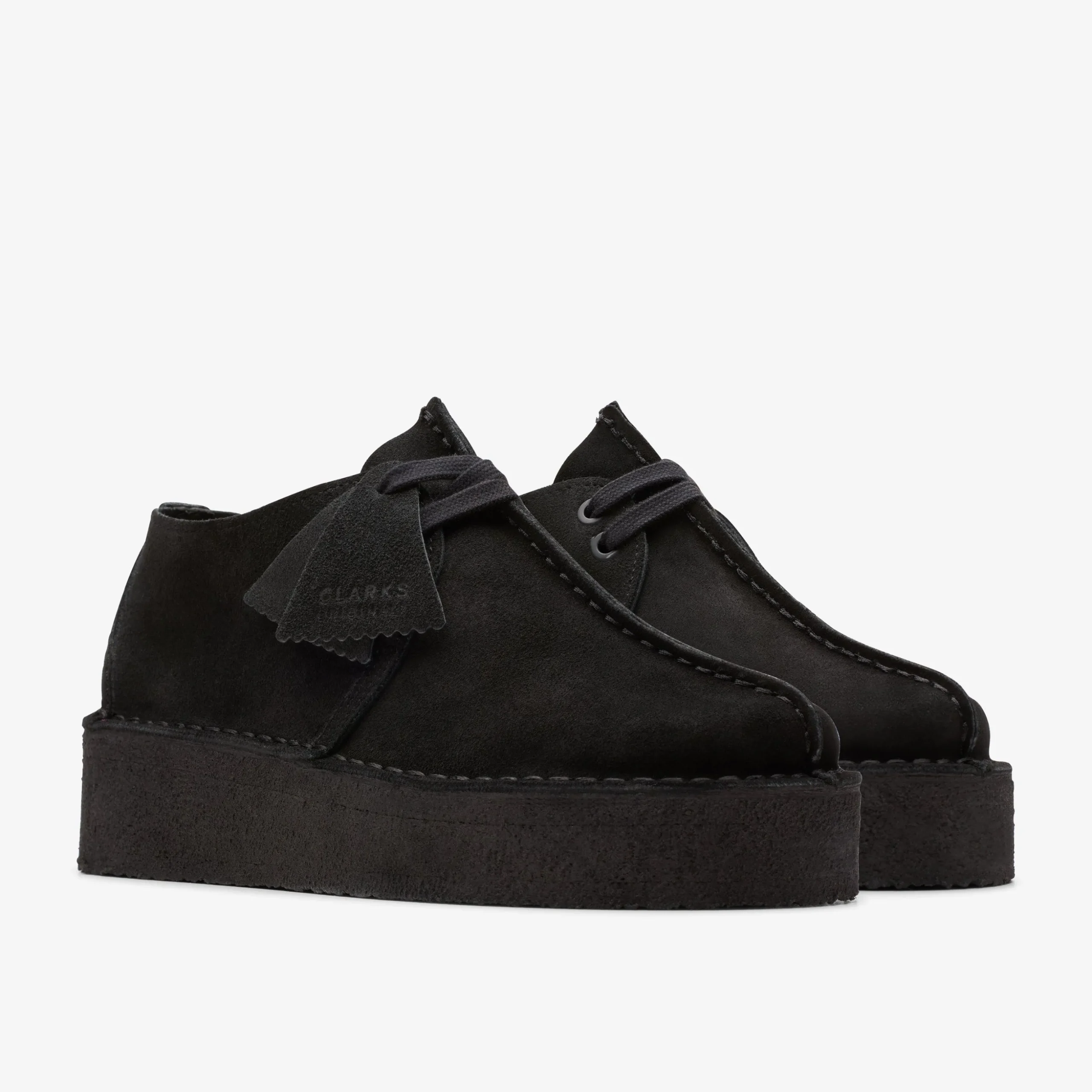 Trek Wedge Black Suede