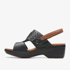 Tuleah Sun Black Leather