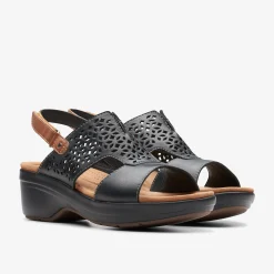 Tuleah Sun Black Leather