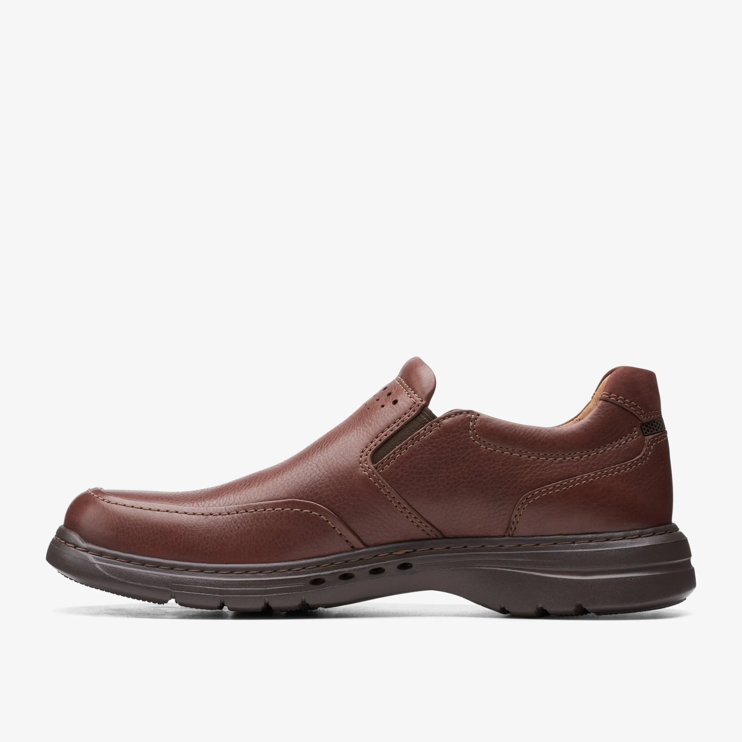 Un Brawley Step Mahogany Leather