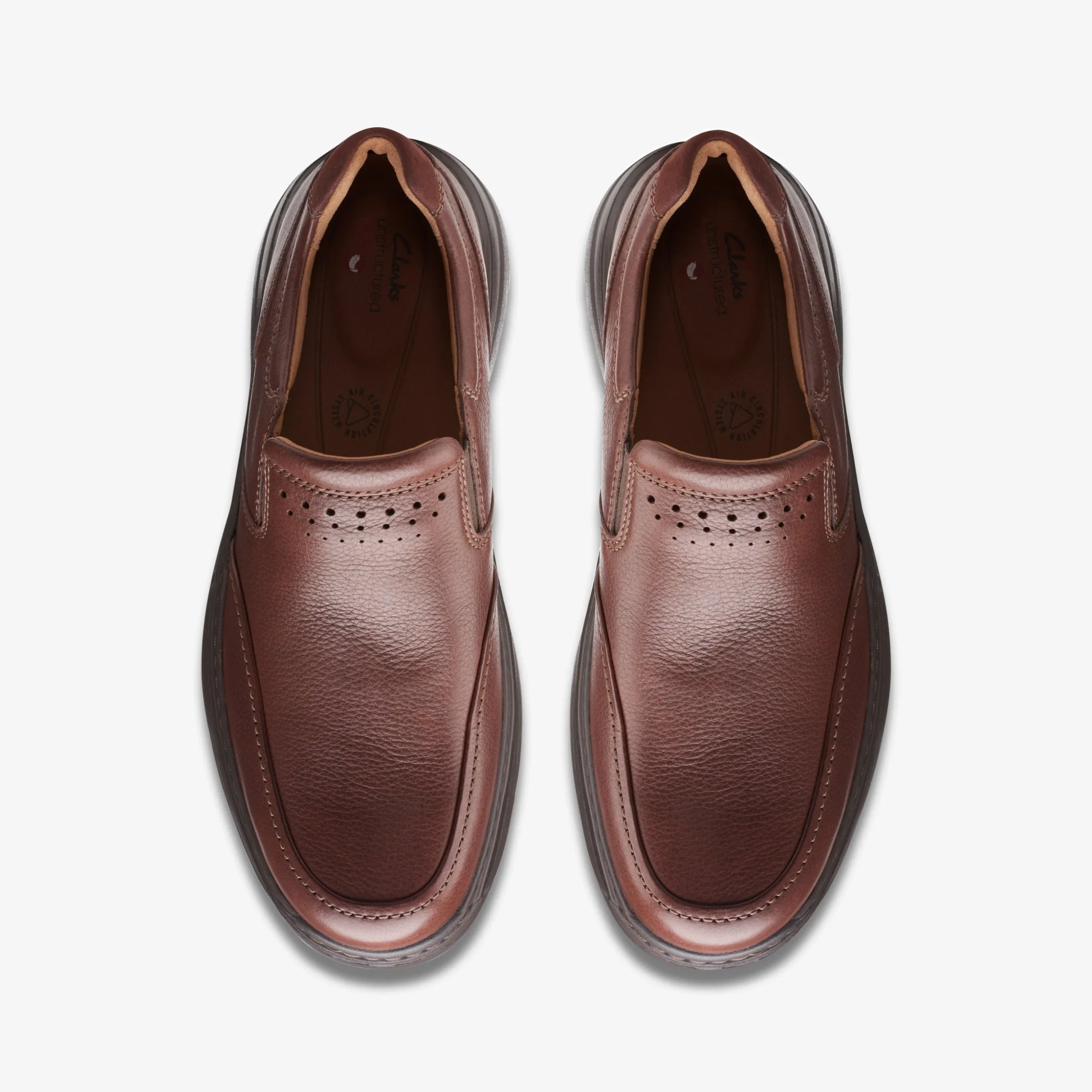 Un Brawley Step Mahogany Leather
