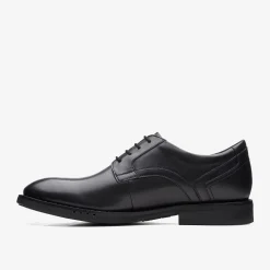 Un Hugh Lace Black Leather