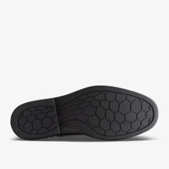 Un Hugh Lace Black Leather