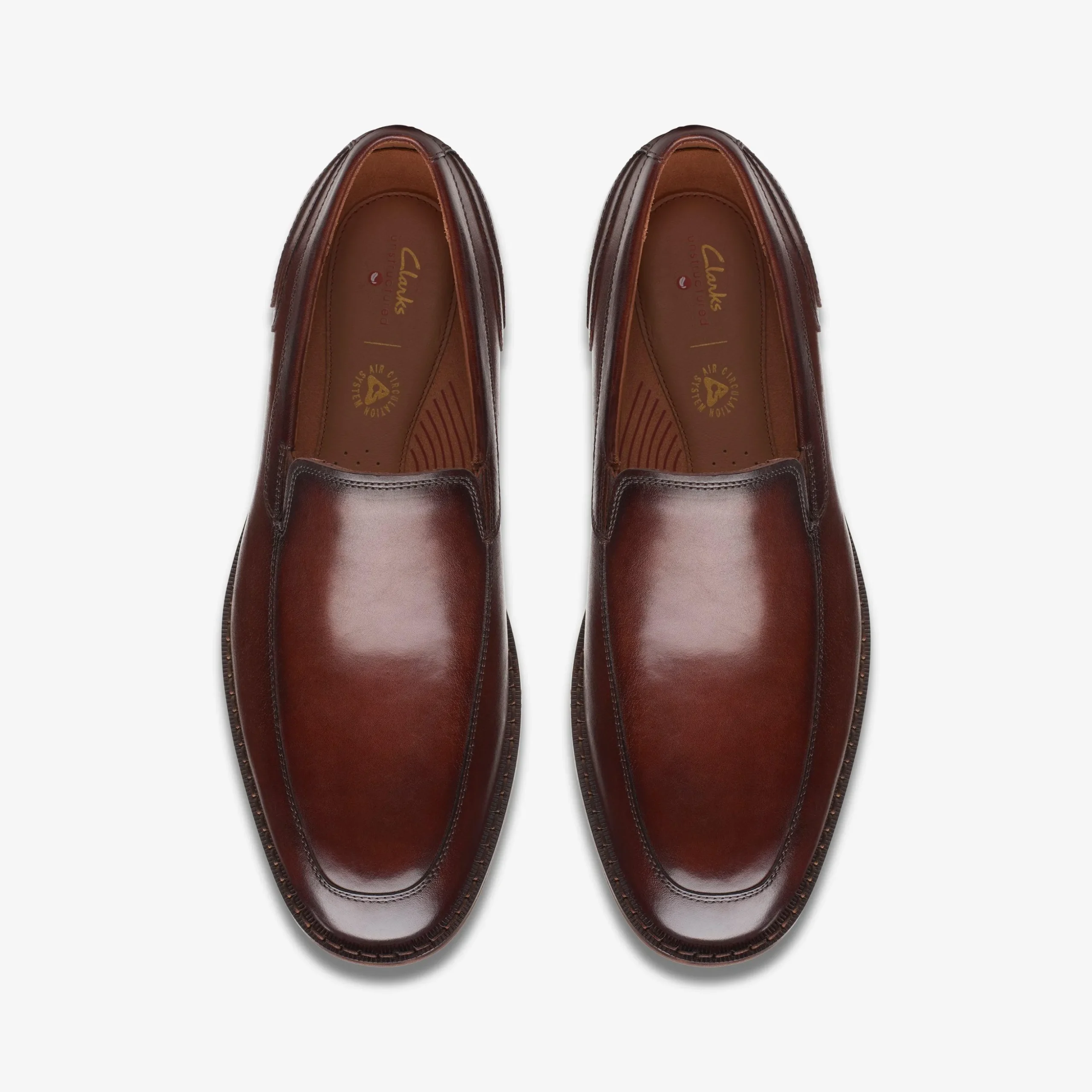 Un Hugh Step Brown Leather