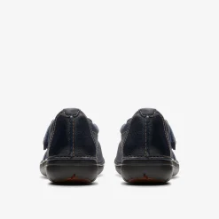 Un Loop Strap Navy Leather