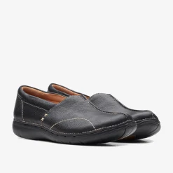 Un Loop Stride Black Leather
