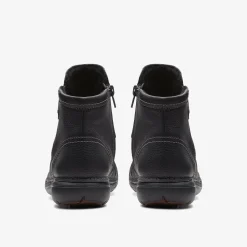 Un Loop Top Black Leather