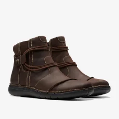 Un Loop Up Dark Brown Leather