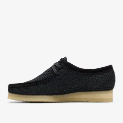 Wallabee Black Mesh