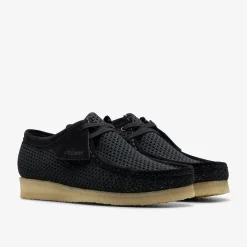 Wallabee Black Mesh