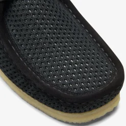 Wallabee Black Mesh