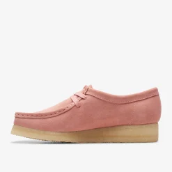 Wallabee Blush Pink Suede
