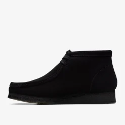 Wallabee Boot Black Suede