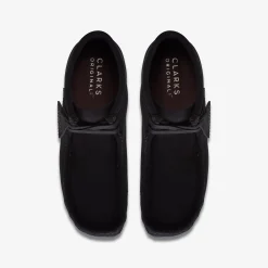 Wallabee Boot Black Suede