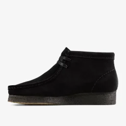 Wallabee Boot Black Suede