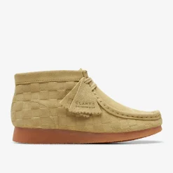 Wallabee Boot Older Beige Check