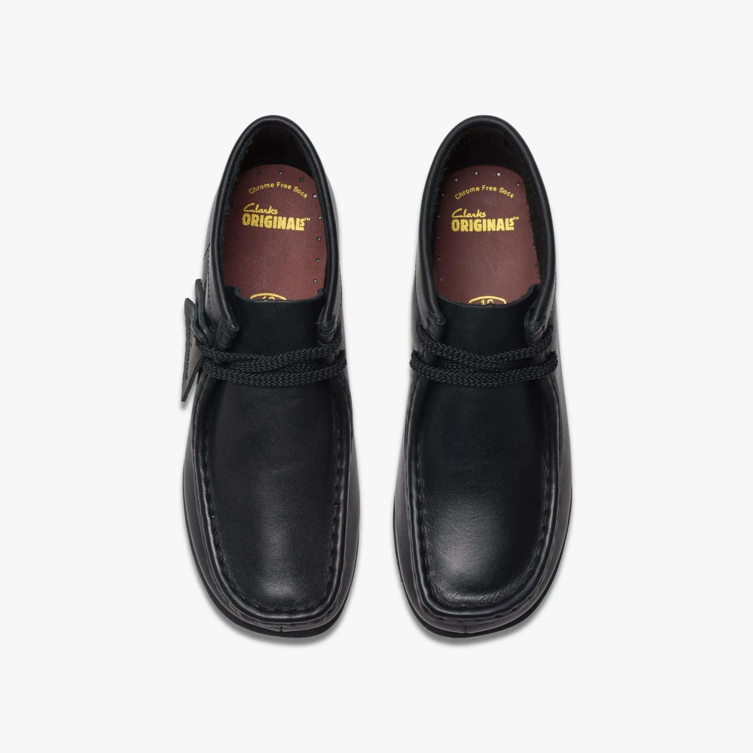 Wallabee Boot Older Black Leather
