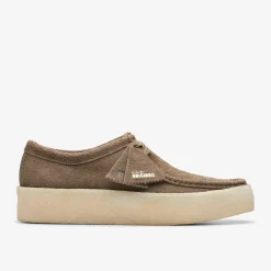 Wallabee Cup Pale Khaki Suede