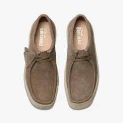 Wallabee Cup Pale Khaki Suede