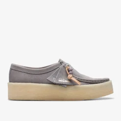 Wallabee Cup Steel Grey Nubuck