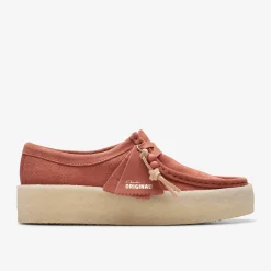 Wallabee Cup Terracotta Suede