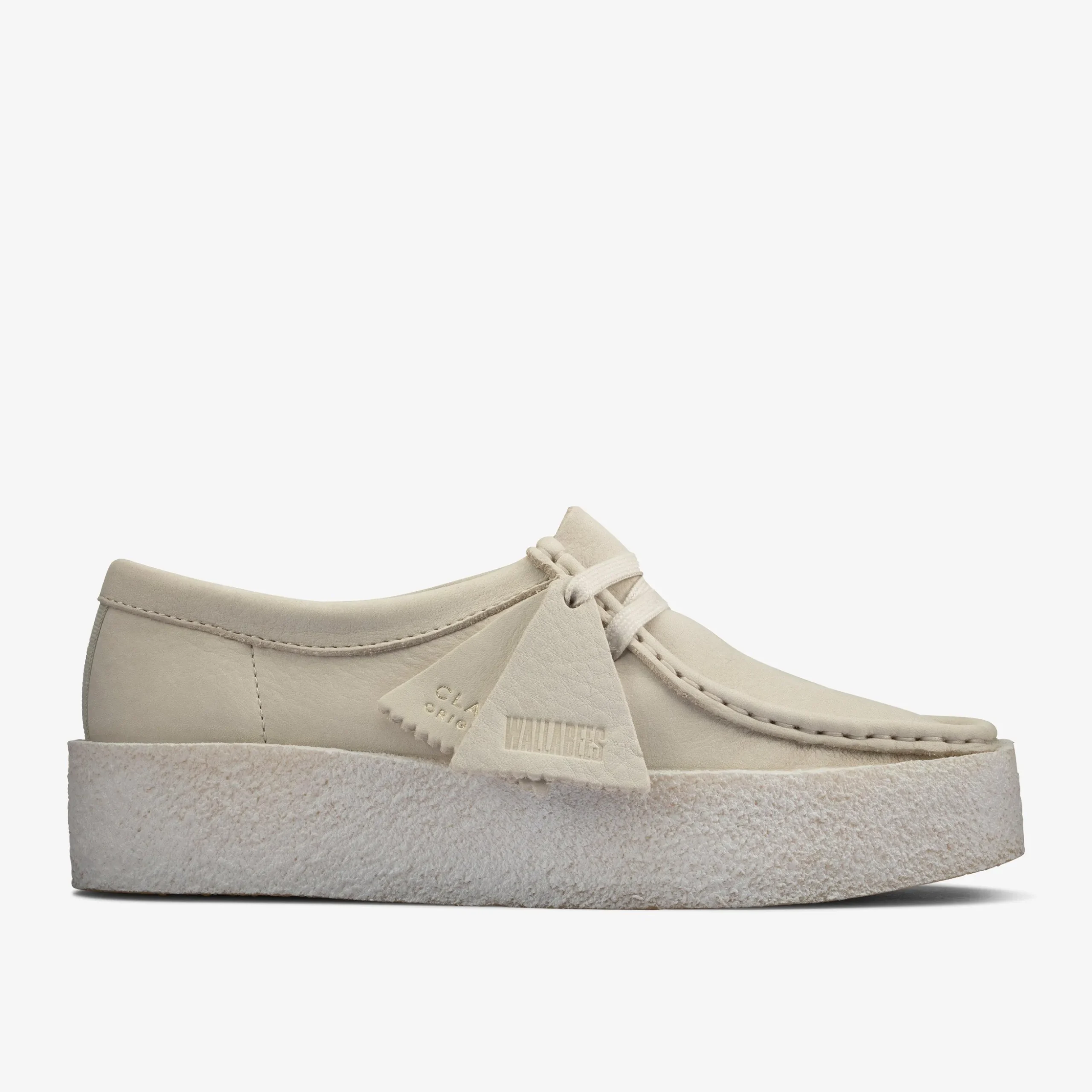 Wallabee Cup White Nubuck