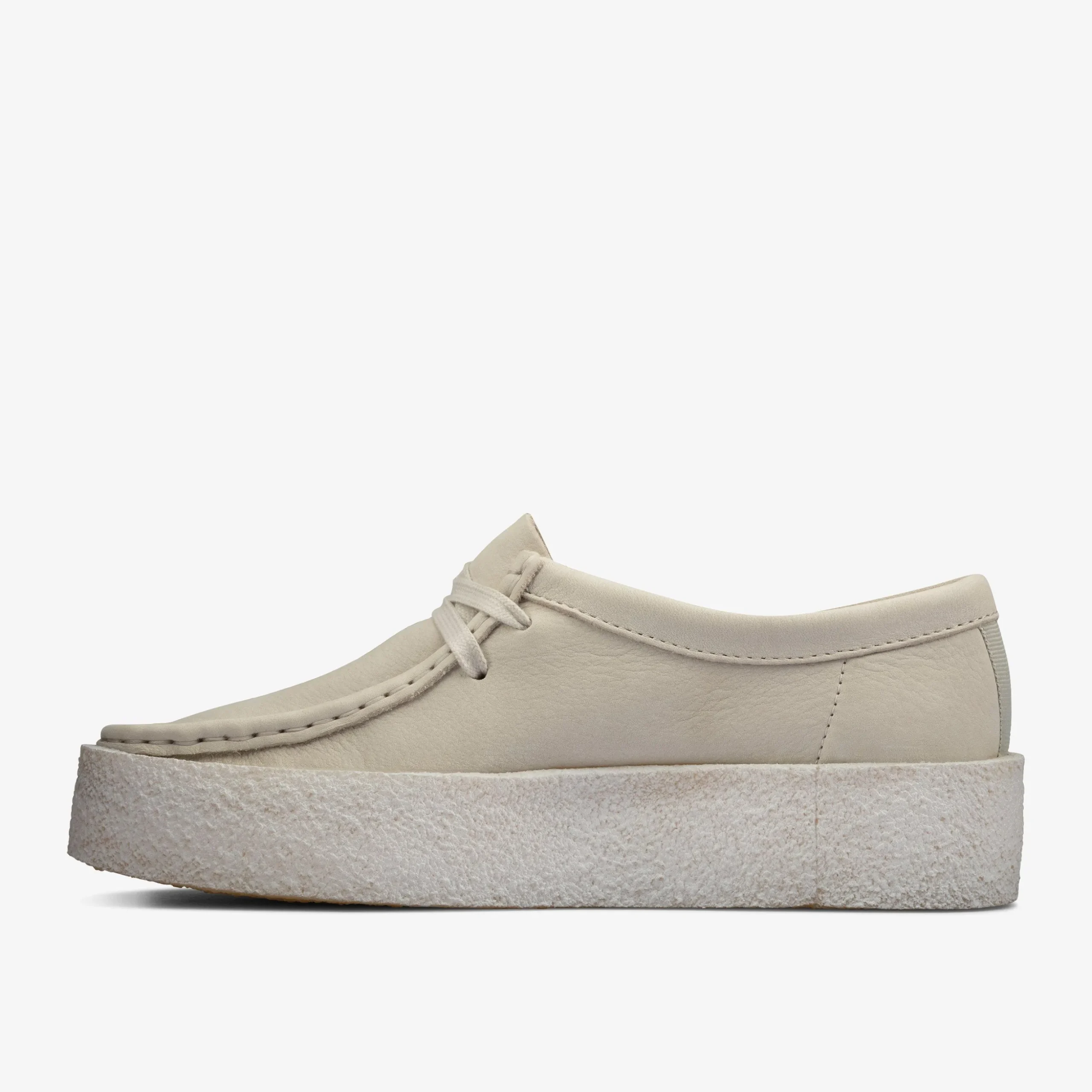 Wallabee Cup White Nubuck
