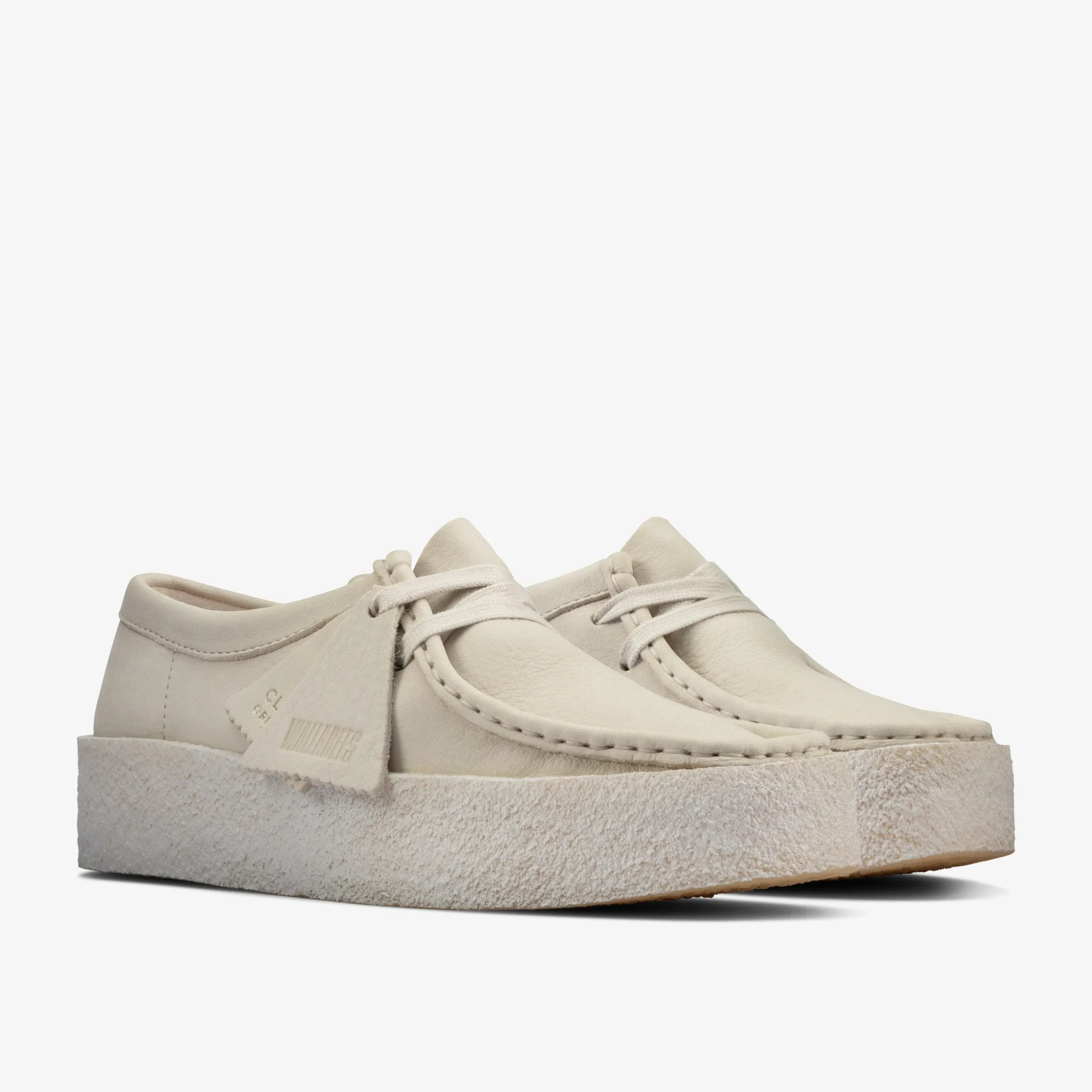 Wallabee Cup White Nubuck