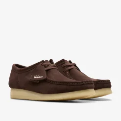 Wallabee Dark Brown Suede