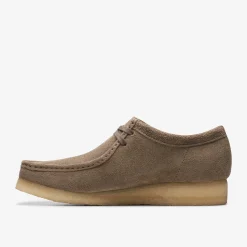 Wallabee Dark Grey Suede