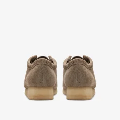 Wallabee Dark Grey Suede
