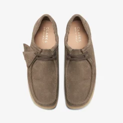 Wallabee Dark Grey Suede