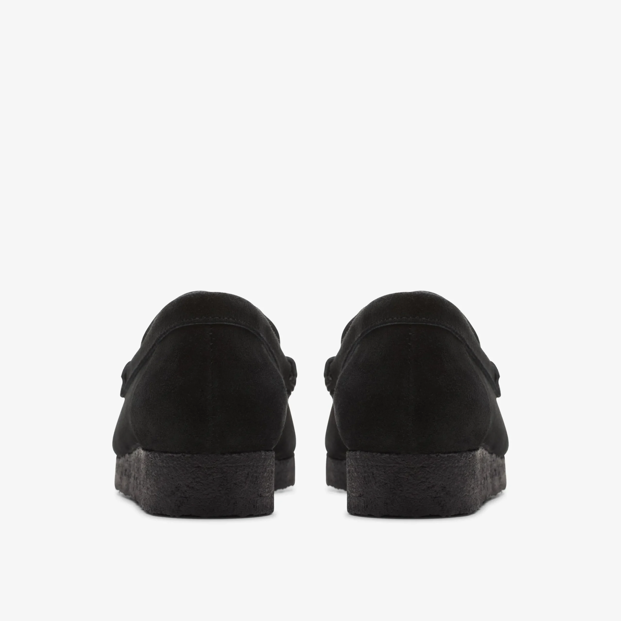 Wallabee Loafer Black Suede