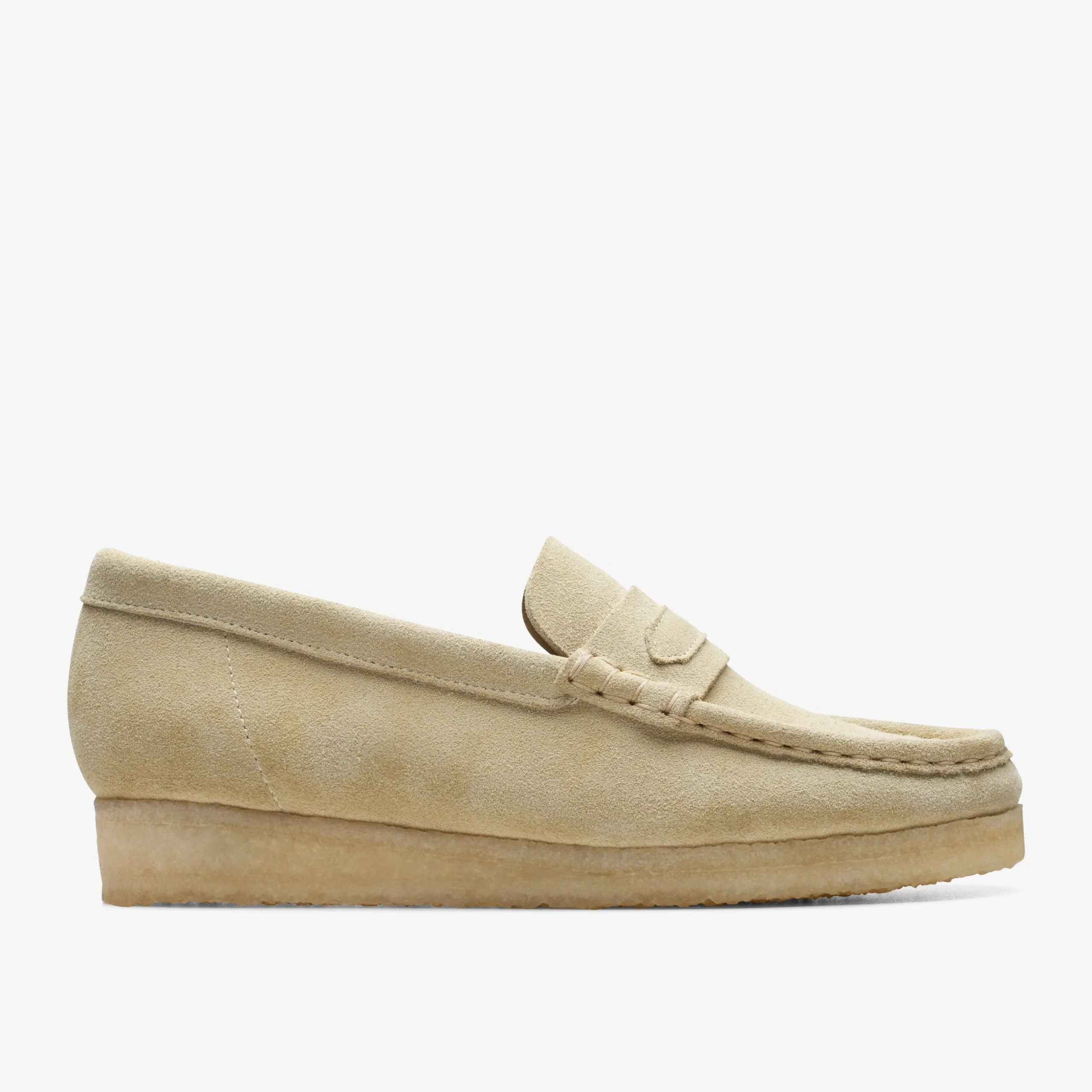 Wallabee Loafer Maple Suede
