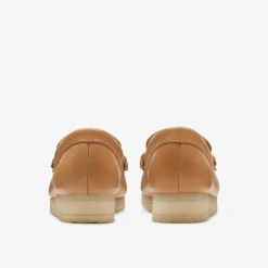 Wallabee Loafer Mid Tan Leather