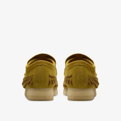 Wallabee Loafer Weave Olive Suede