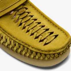 Wallabee Loafer Weave Olive Suede