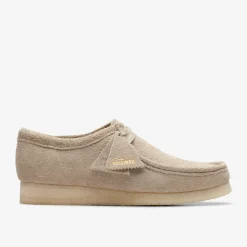 Wallabee Pale Grey Suede
