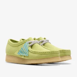 Wallabee Pale Lime Suede