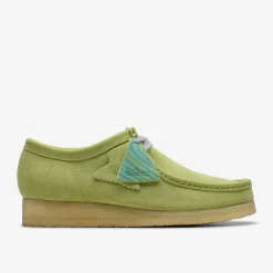Wallabee Pale Lime Suede