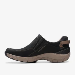 Wave Plateau Black Nubuck