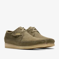 Weaver Pale Khaki Suede