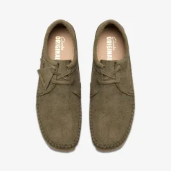 Weaver Pale Khaki Suede