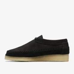 Weaver Tie Black Suede