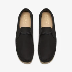 Weaver Tie Black Suede