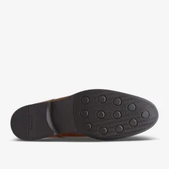 Whiddon Step Dark Tan Leather