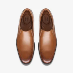 Whiddon Step Dark Tan Leather