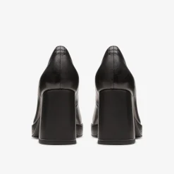 Zoya 85 Court Black Leather